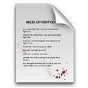 Rules of Fight Club icon